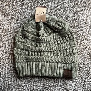 CC Cable Knit Beanie